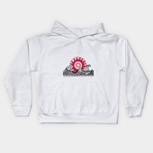 Ocean Sunset Kids Hoodie